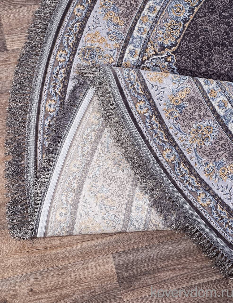 Ковер FARSI 1200 G252 DARK GRAY Круг