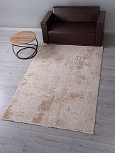 Пушистый ковер SIESTA L758R BONE / BEIGE