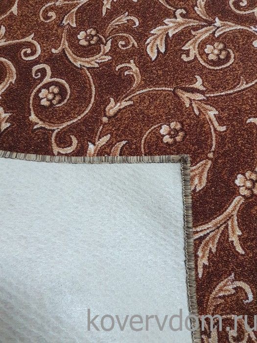 Ковер-палас ВЕНЗЕЛЯ 1243 цвет 43 коричневый Ковер-палас ВЕНЗЕЛЯ 1243 цвет 43 коричневый
