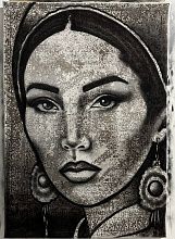 Ковер в гостиную серый PICTURES PC 80 GRAY-BEIGE