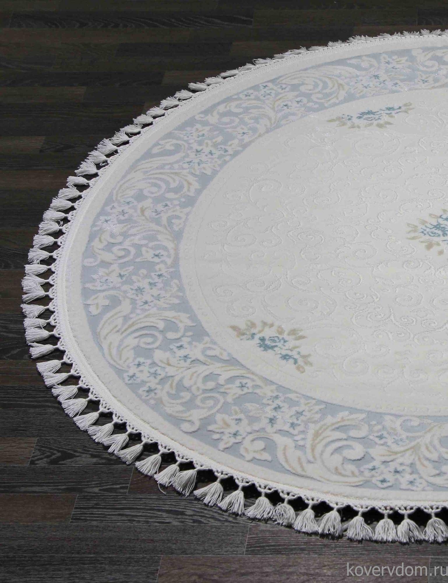 Ковер HUNKAR 7901 BLUE / BLUE Овал Ковер HUNKAR 7901 BLUE / BLUE Овал