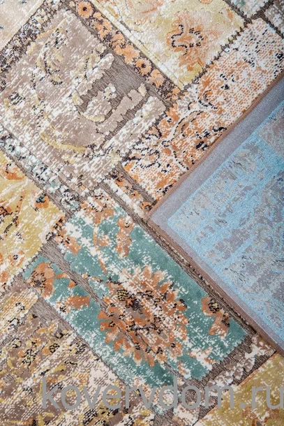 Рельефный ковер из вискозы GENOVA 38405 7292 71