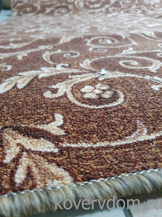Ковер-палас ВЕНЗЕЛЯ 1243 цвет 43 коричневый Ковер-палас ВЕНЗЕЛЯ 1243 цвет 43 коричневый