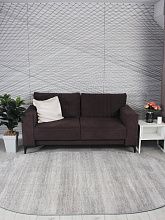 Ковер из Турции серый NENSI GL092G GREY / GREY Овал