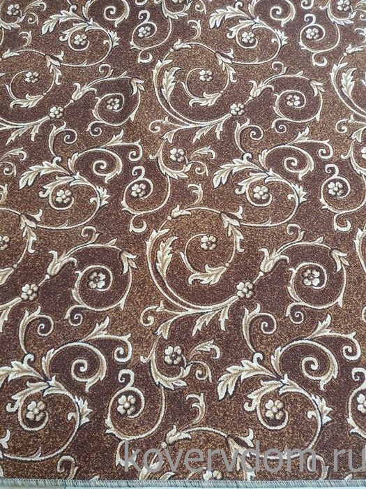 Ковер-палас ВЕНЗЕЛЯ 1243 цвет 43 коричневый Ковер-палас ВЕНЗЕЛЯ 1243 цвет 43 коричневый
