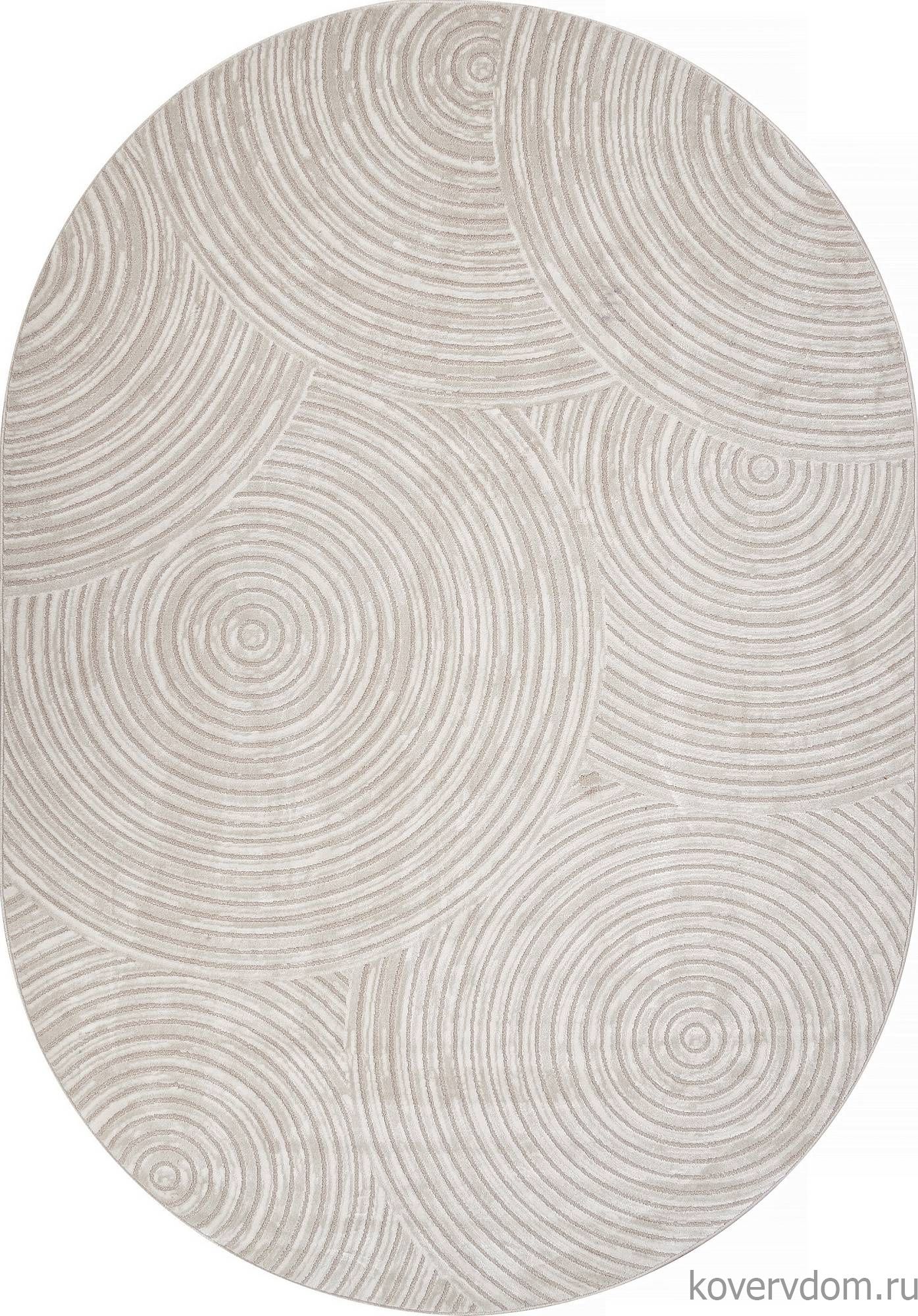 Ковер DIOS F410 CREAM Овал