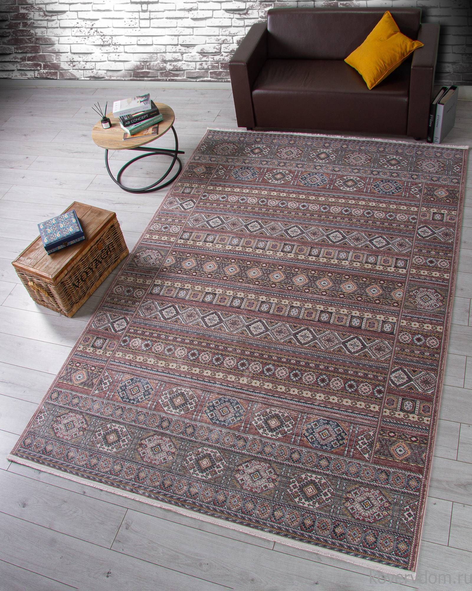 Ковер ZUMMA F602 PINK