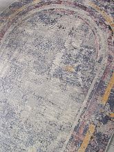 Овальный ковер розовый ZUMMA F258 PINK Овал