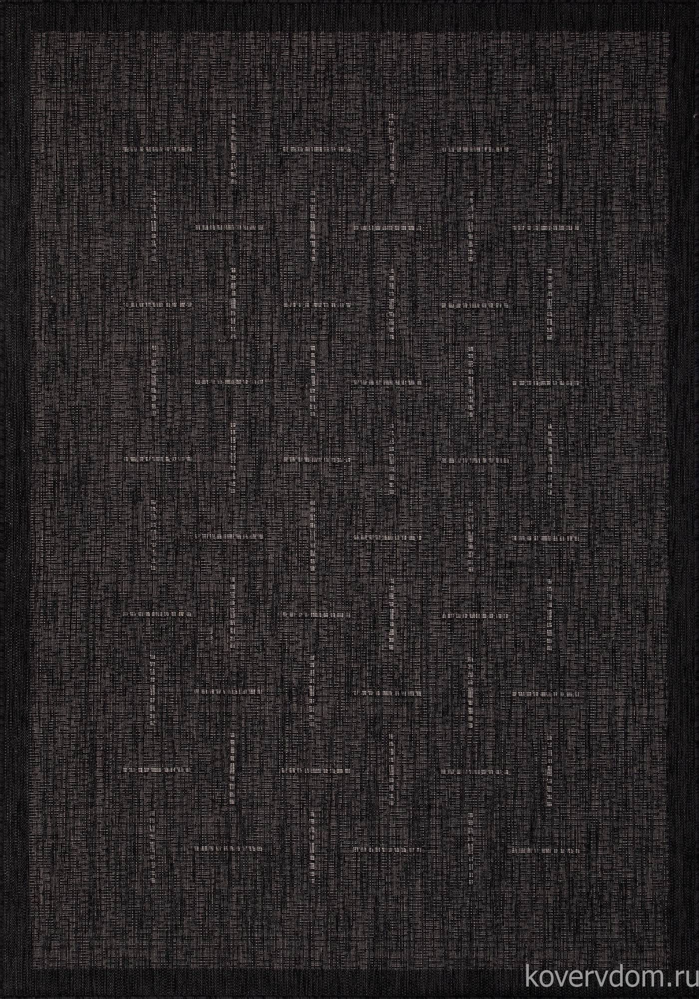 Ковер циновка VEGAS S008 BLACK