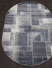 Ковер SUNRISE 2 D447 GRAY-BLUE Овал