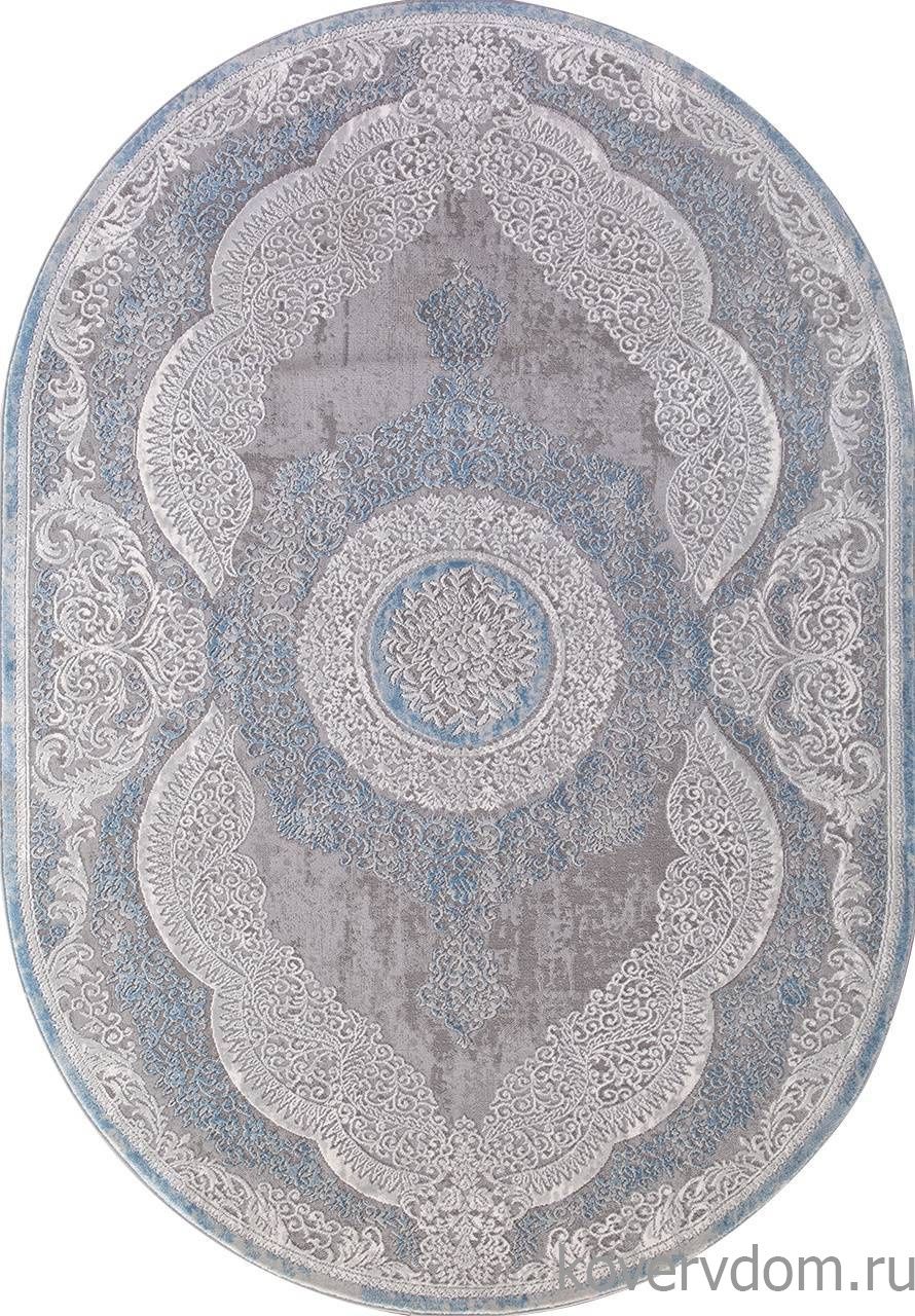 Ковер ARMINA 03880A BLUE / BLUE Овал