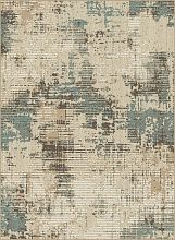 Однотонный ковер DONA G230 BEIGE-BLUE
