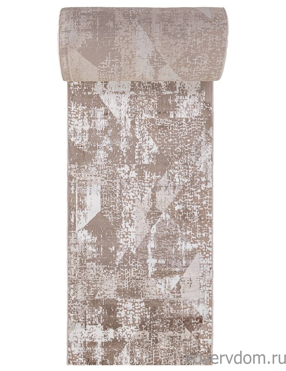 Ковровая Дорожка MARDAN 1237A VIZON SHRINK / BEIGE Ковровая Дорожка MARDAN 1237A VIZON SHRINK / BEIGE