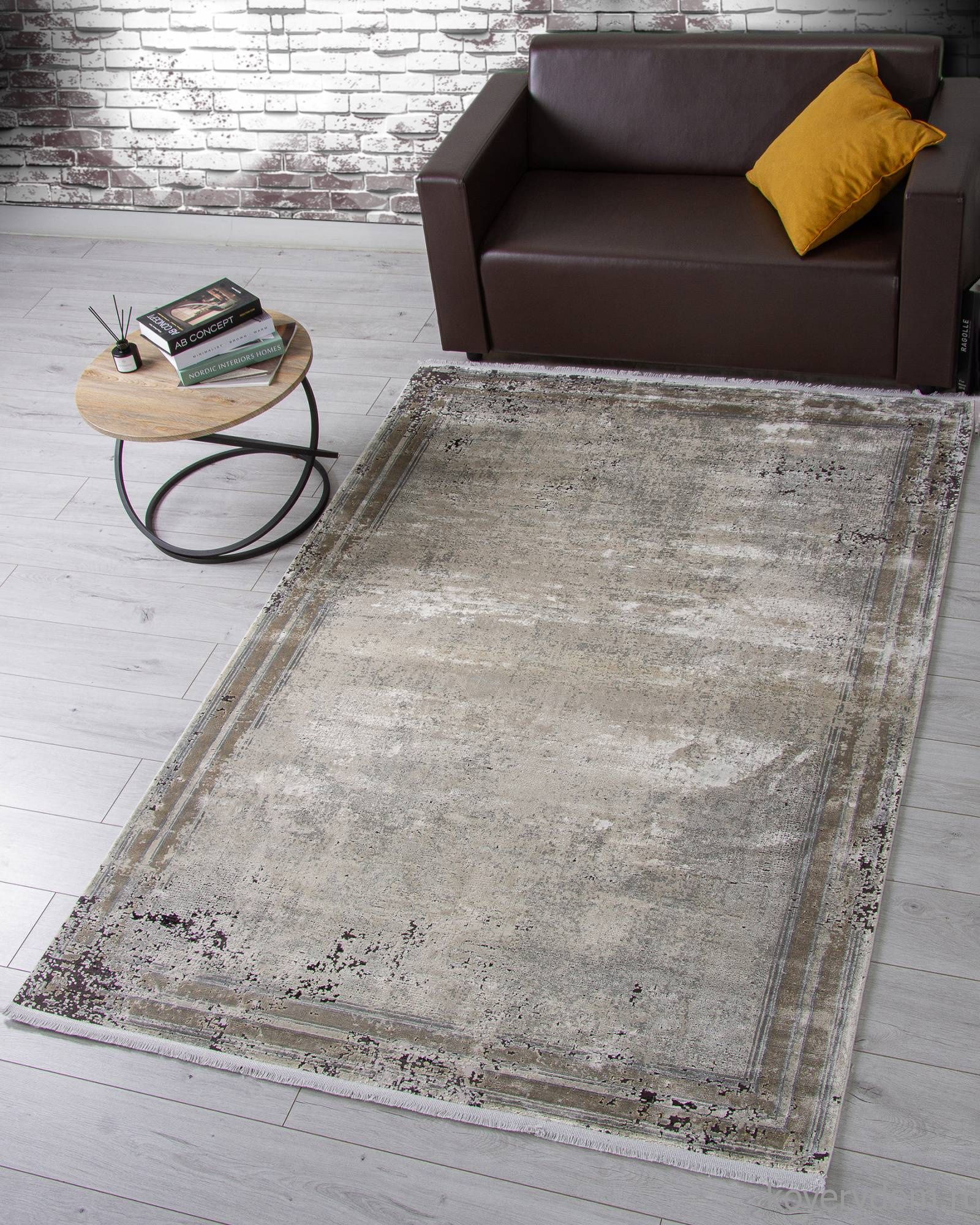 Ковер EMPEROS OLIMPOS F666AK GREY / SIYAH Ковер EMPEROS OLIMPOS F666AK GREY / SIYAH