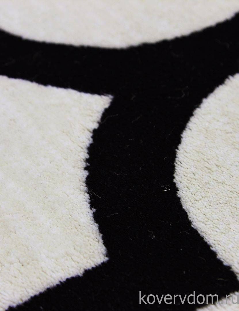 Ковер MEGA CARVING WK d422 CREAM-D.NAVY Ковер MEGA CARVING WK d422 CREAM-D.NAVY