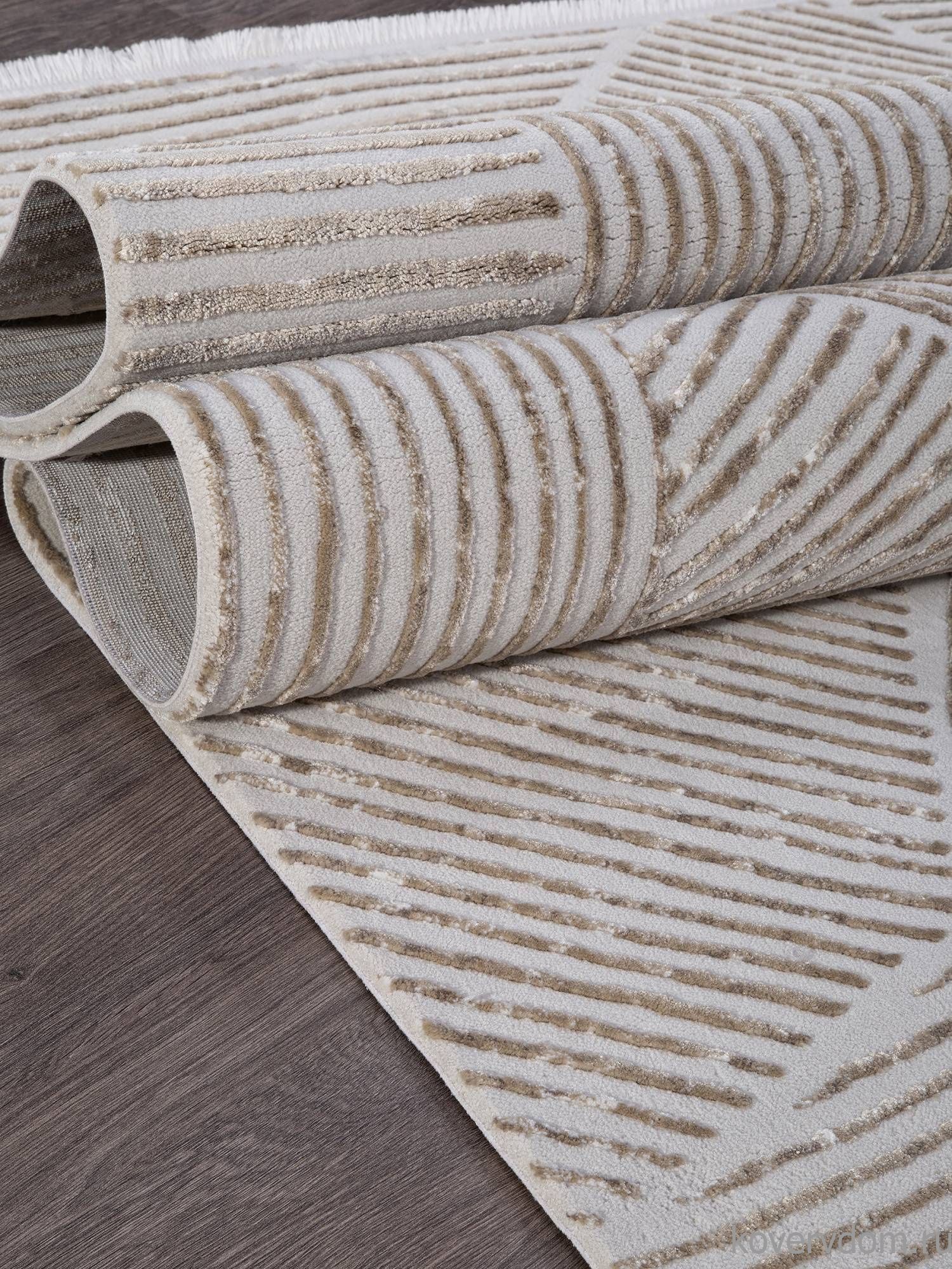 Ковер FORT 04011A WHITE / L.BEIGE