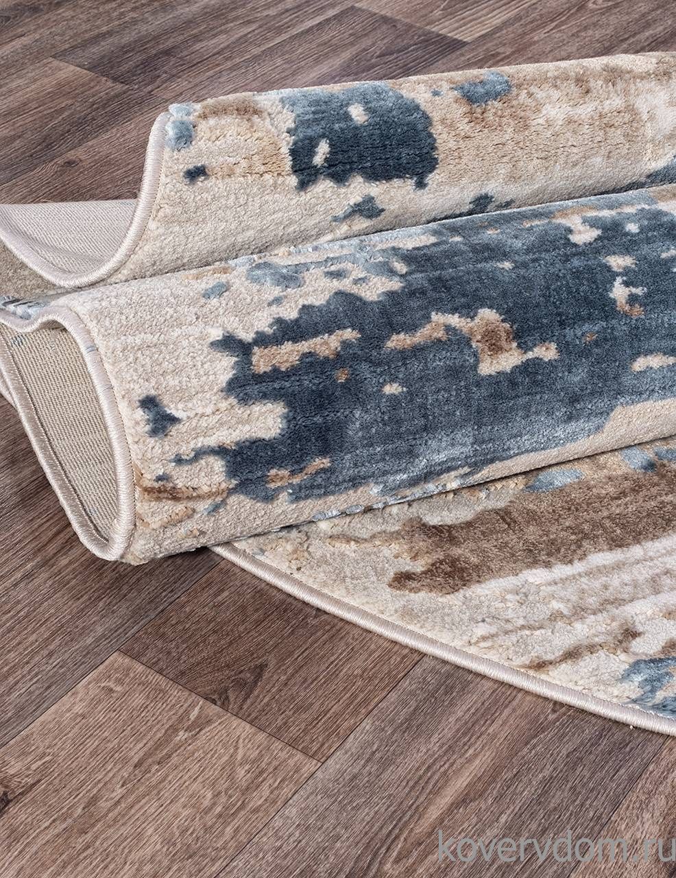 Ковер STAR P0394 M.L.BEIGE / D.BLUE Овал Ковер STAR P0394 M.L.BEIGE / D.BLUE Овал