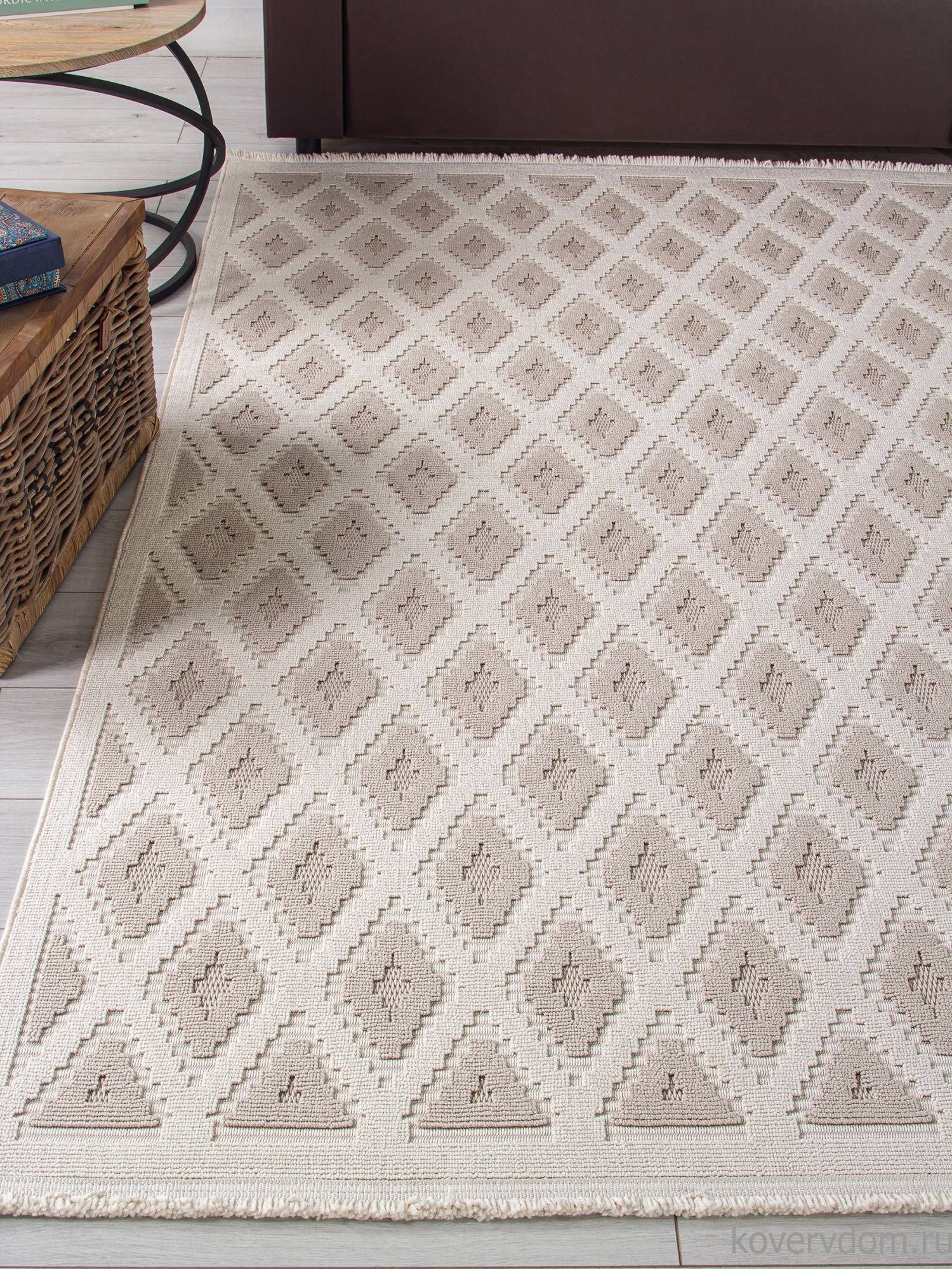 Ковер LOOPY L0027B D.BEIGE / BEIGE