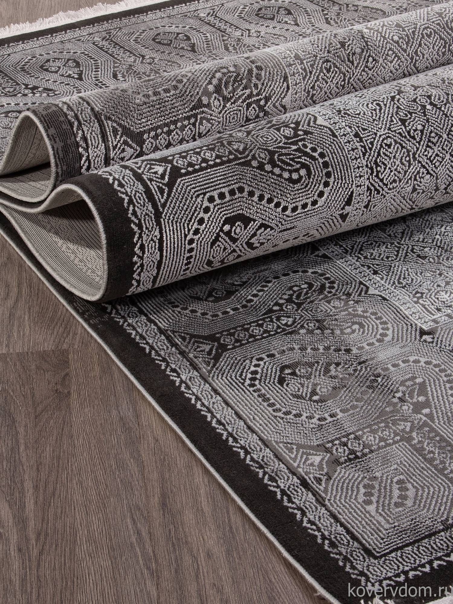 Ковер LISSABON SI003G GREY / GREY Ковер LISSABON SI003G GREY / GREY