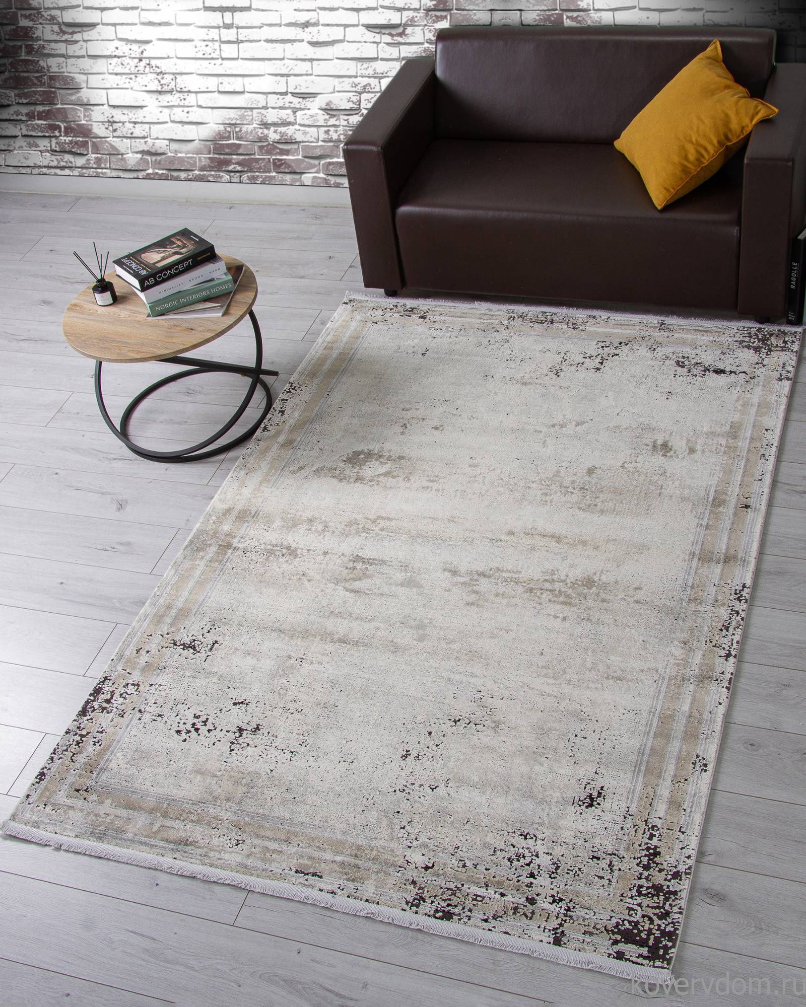 Ковер EMPEROS OLIMPOS F666AK GREY / SIYAH